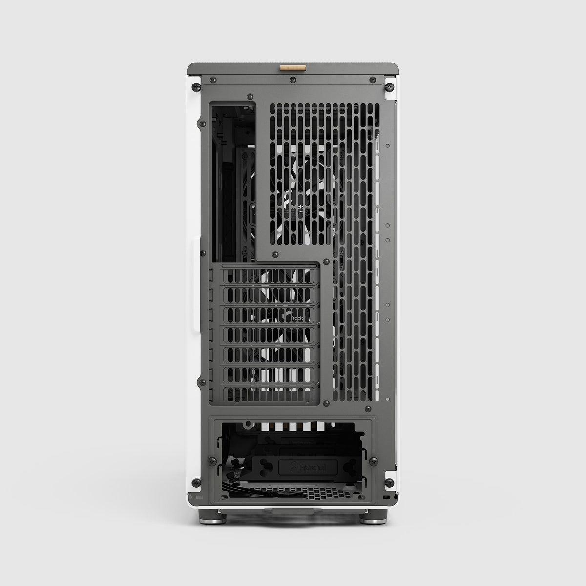 Fractal Design North Chalk White TG Clear ATX Mid Tower Case