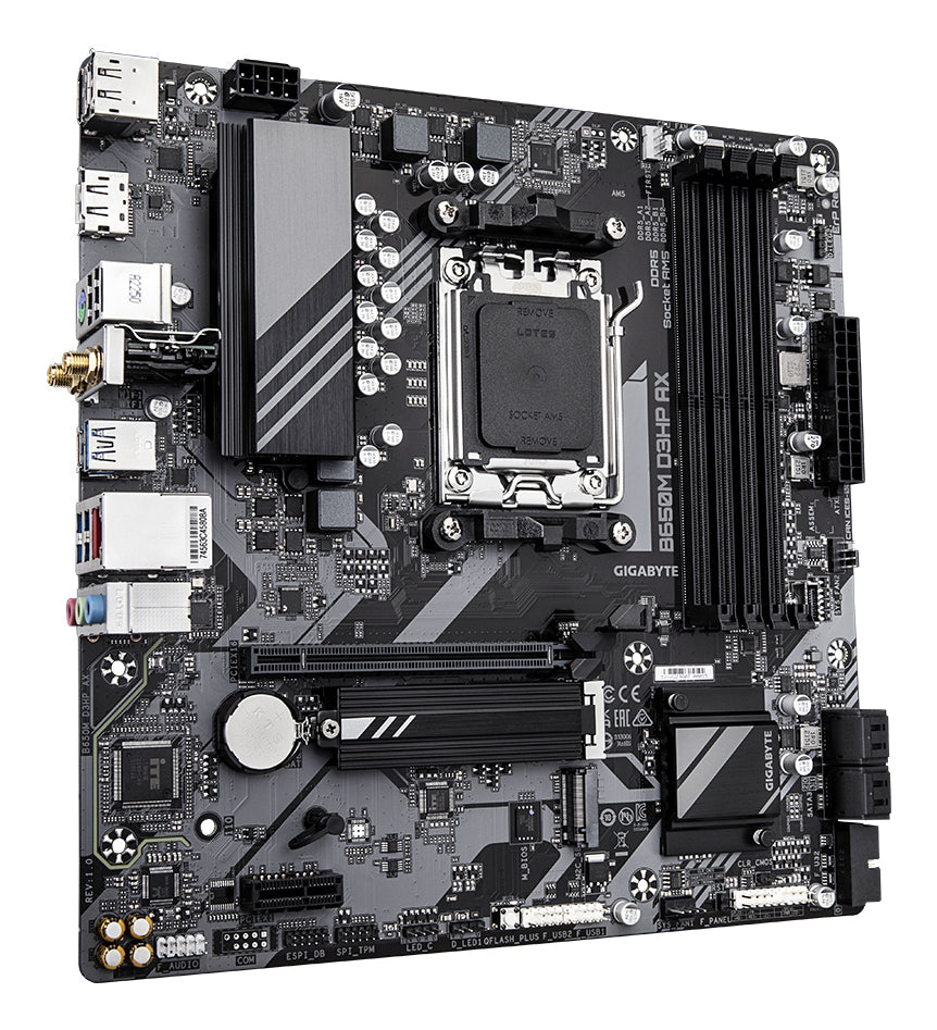 Gigabyte B650M D3HP AX AM5 mATX Motherboard Wi-Fi 6E DDR5