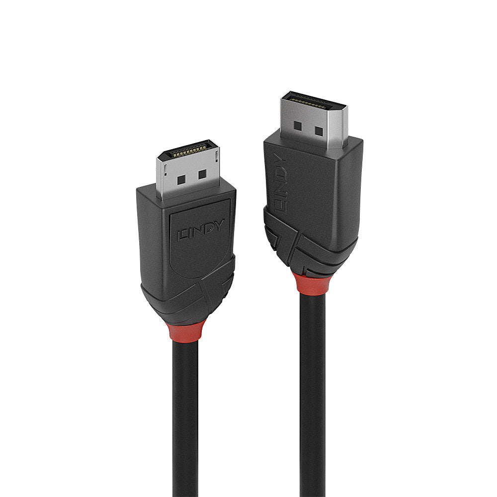 Lindy 36493 DisplayPort 1.2 Cable Black Line 3m 4K@60Hz