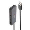 LINDY 42986 4 Port USB 2.0 Hub - 480Mbps, Bus-Powered