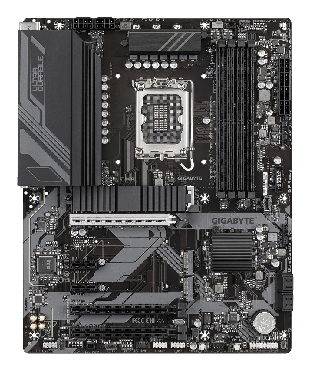 Gigabyte Z790 D DDR5 LGA1700 ATX Motherboard - 3x M.2, 2.5GbE