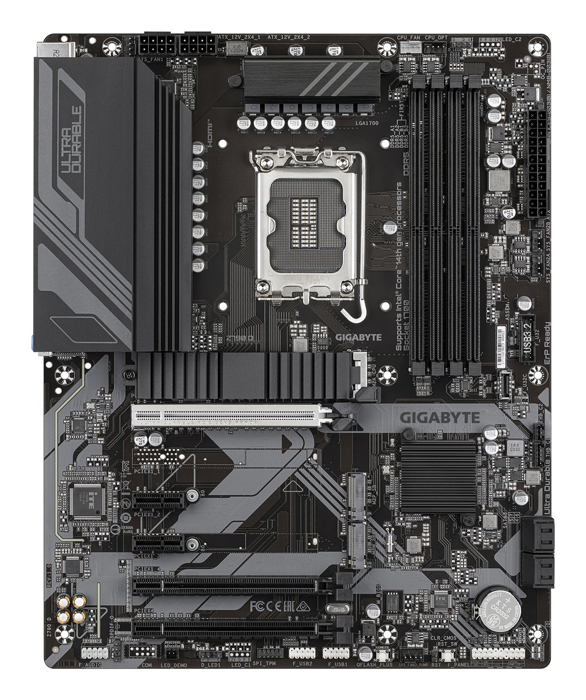 Gigabyte Z790 D DDR5 LGA1700 ATX Motherboard - 3x M.2, 2.5GbE