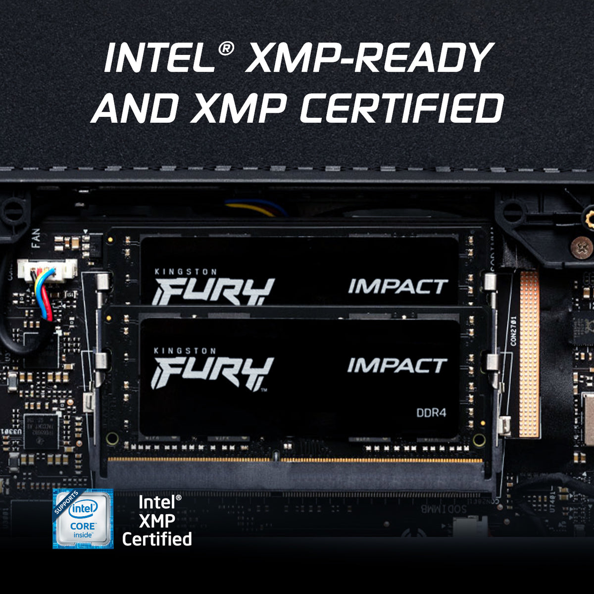 Kingston FURY Impact 16GB DDR4 3200MT/s CL20 SODIMM KF432S20IB/16