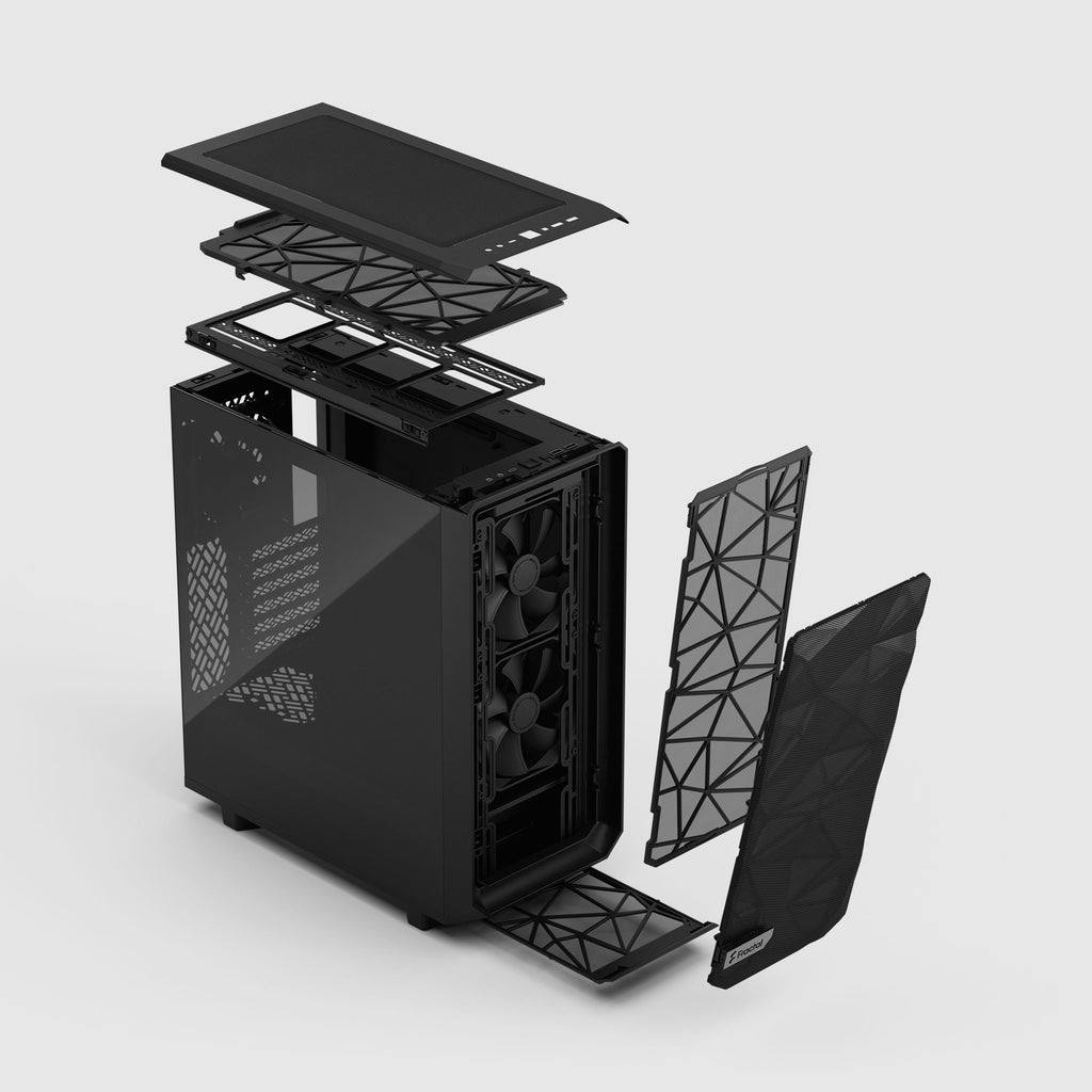 Fractal Design Meshify 2 Compact Black Dark TG ATX Case