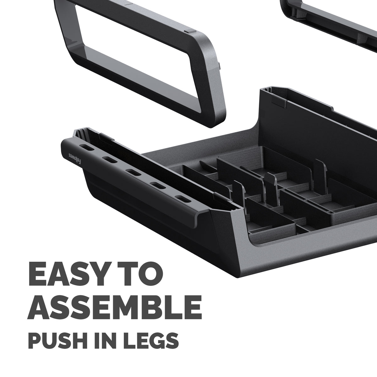 Fellowes Breyta Monitor Stand Black - 3 Height Settings