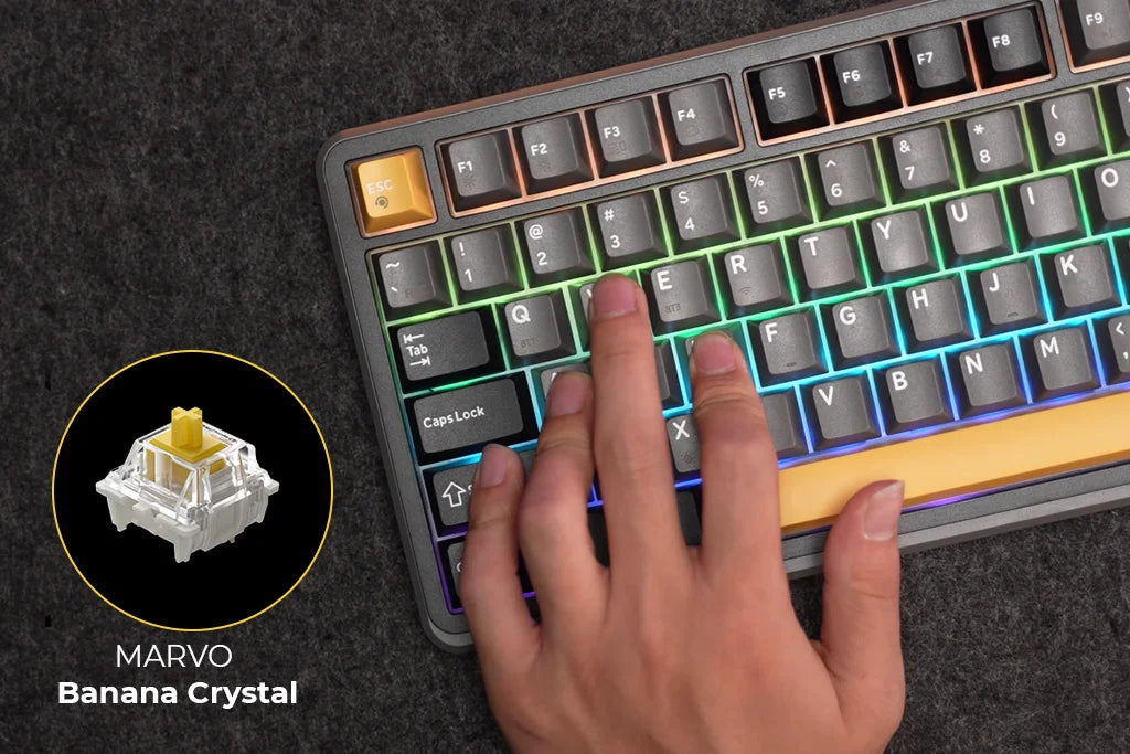 MARVO Titan 75 KG985W Wireless Mechanical Keyboard - 75%
