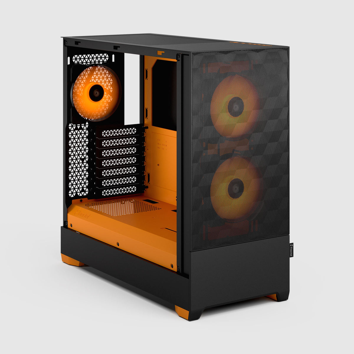 Fractal Design Pop Air RGB Orange Core TG - ATX Mid Tower