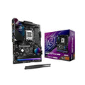 ASRock AMD B850 Phantom Gaming Riptide WiFi 7 Socket AM5 Ryzen 9000/8000/7000 Series DDR5 8000+ (OC) MHz 256GB ATX Motherboard M.2 SATA3 6.0 Gb/s PCIe 5.0