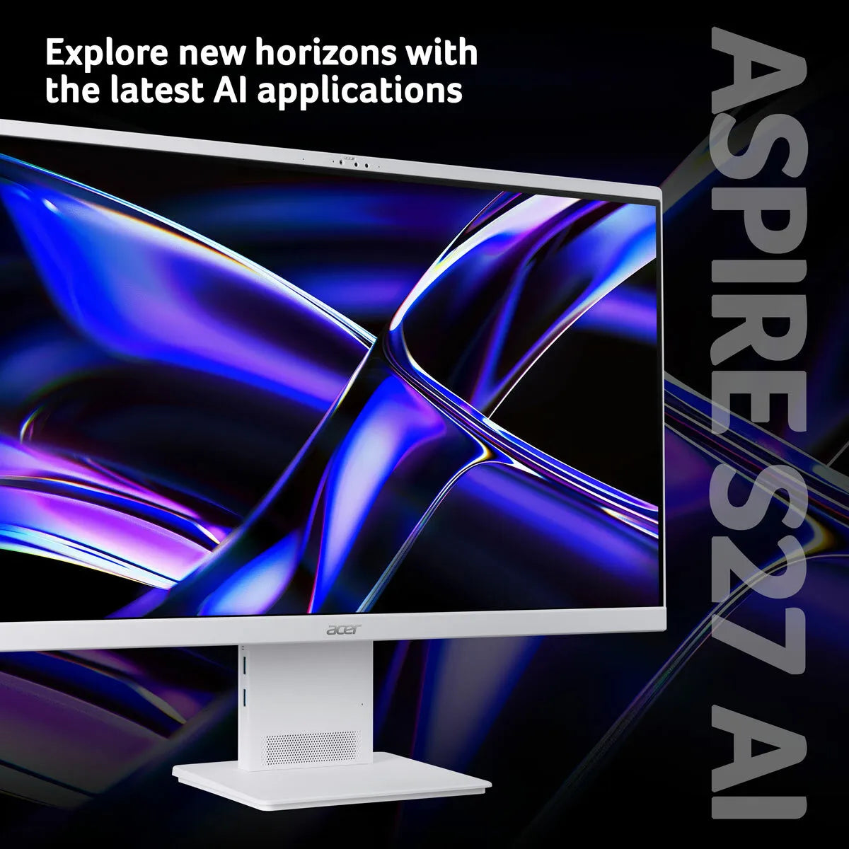 Acer S27-B, Intel Core Ultra 5, 16GB RAM, 1TB SSD, 27 Inch All in One Desktop PC, DQ.BSAEK.001