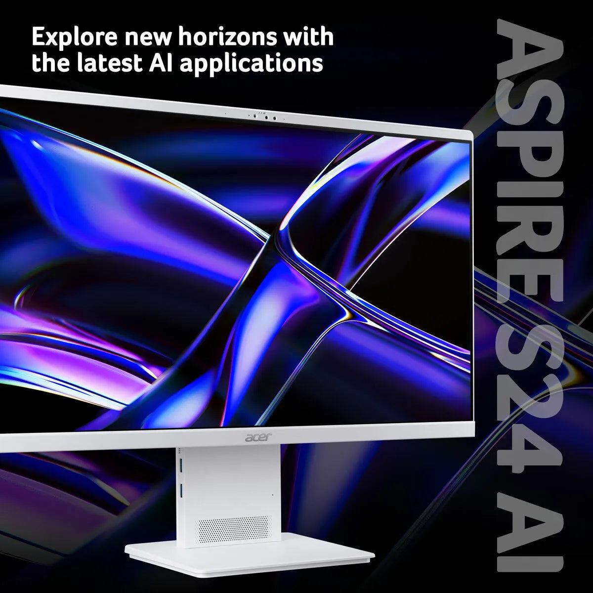 Acer S24-B, Intel Core Ultra 5, 16GB RAM,512GBSSD, 24 Inch All in One Desktop PC, DQ.BSBEK.001