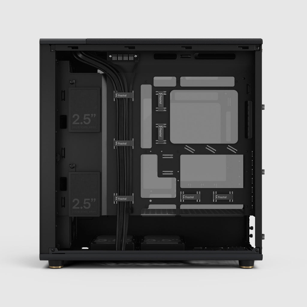 Fractal Design North XL Full Tower Case - Black, Tempered Glass