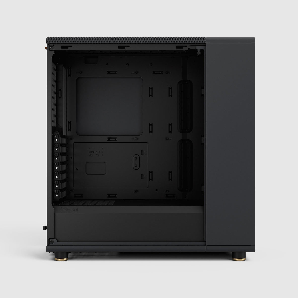 Fractal Design North Mid Tower Case - Charcoal Black, Walnut, Dark TG