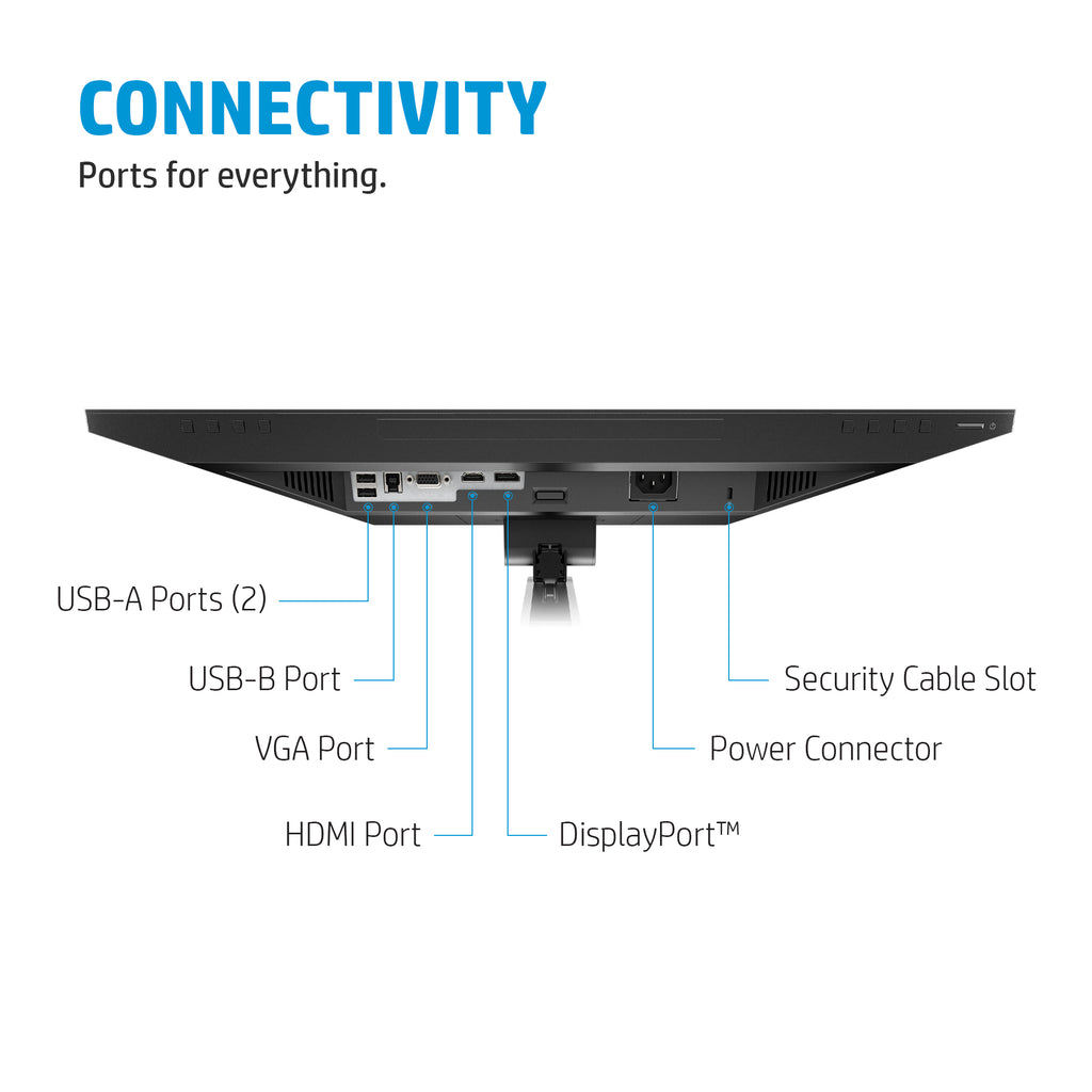 HP E24mv G4 FHD Conferencing Monitor 23.8" 1080p IPS