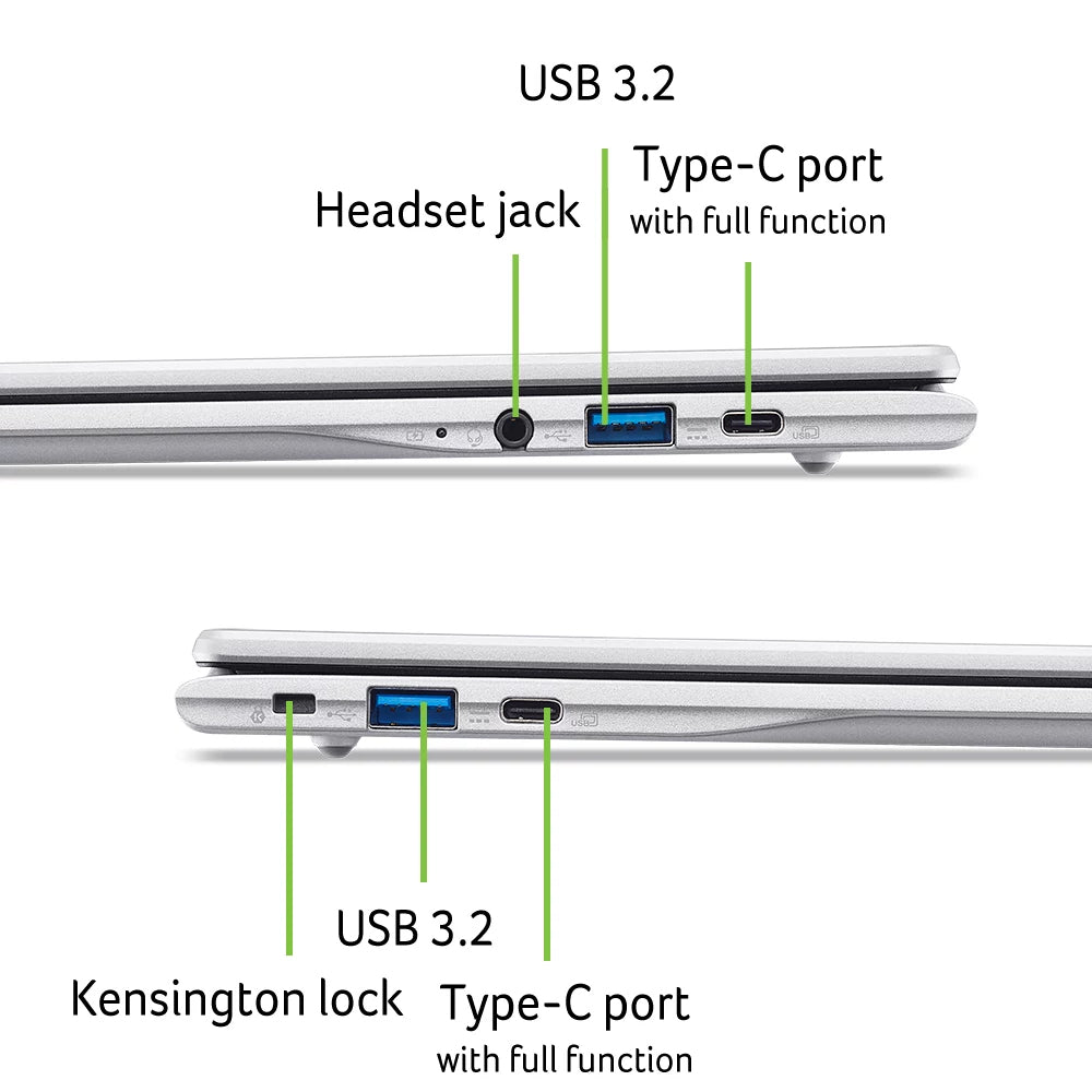 Acer Chromebook 315 CB315-8H MediaTek 540 4GB 64GB