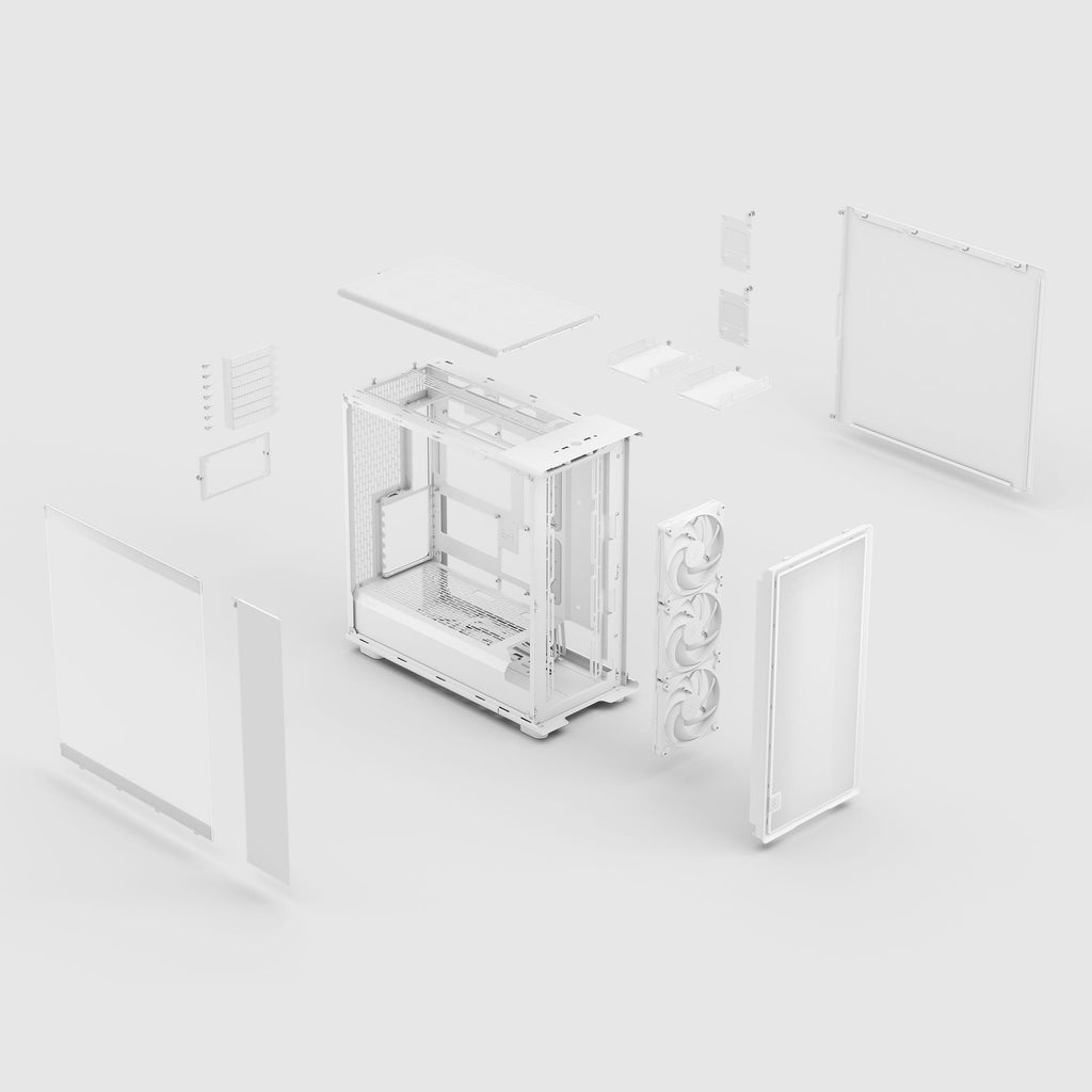 Fractal Design Epoch XL White TG Clear Tint Full Tower Case