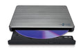 Hitachi-LG GP60NS60 Slim Portable DVD Writer - Silver USB 2.0
