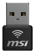 MSI AX1800 Nano WiFi 6 USB Adapter - Dual Band 1800Mbps