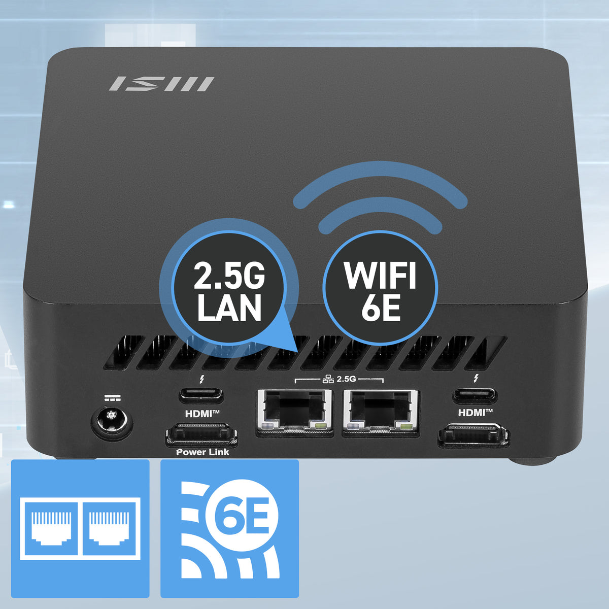 MSI Cubi NUC AI 1UMG Barebone Mini PC - Core Ultra 5 125H