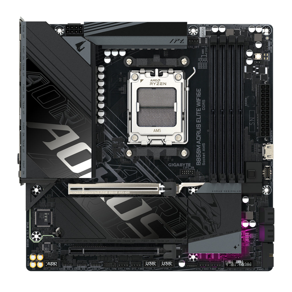 Gigabyte B850M AORUS Elite WiFi 6E AM5 Micro-ATX Motherboard