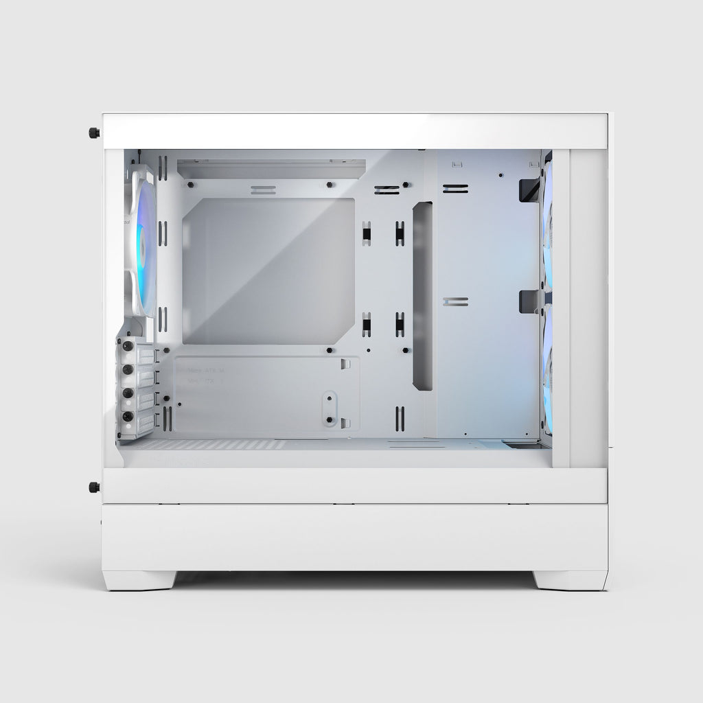 Fractal Design Pop Mini Air RGB White TG - mATX Case