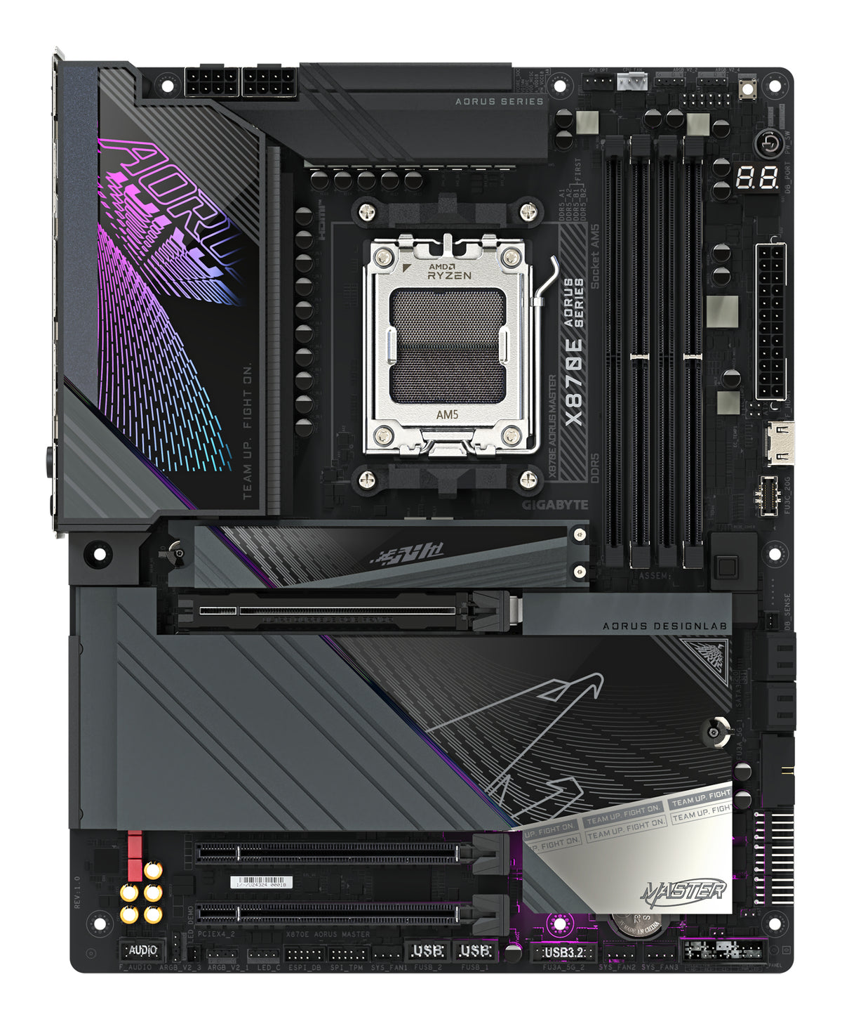 Gigabyte X870E AORUS MASTER AM5 ATX Motherboard - Wi-Fi 7