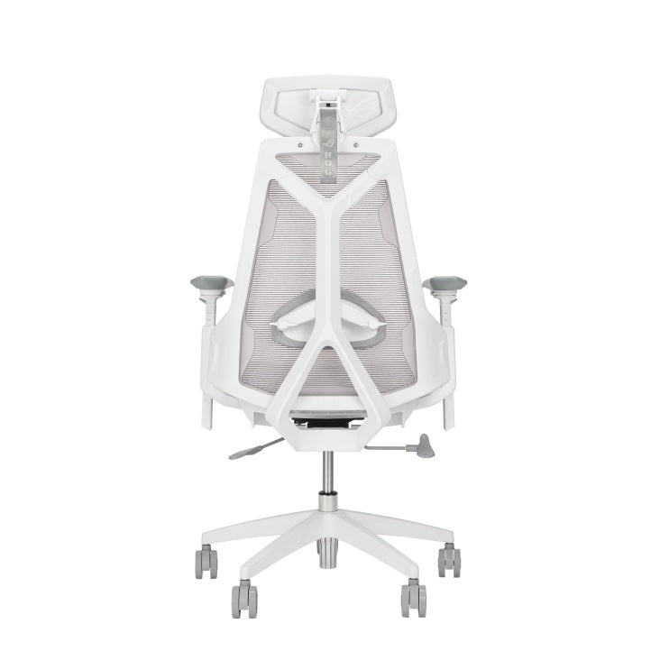ASUS ROG Destrier Core Ergo gaming chair, White, rear