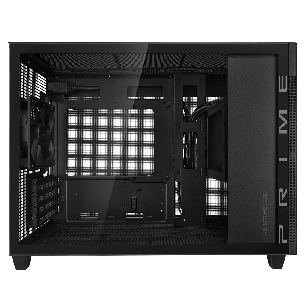 ASUS Prime AP201 TG Black MicroATX Case