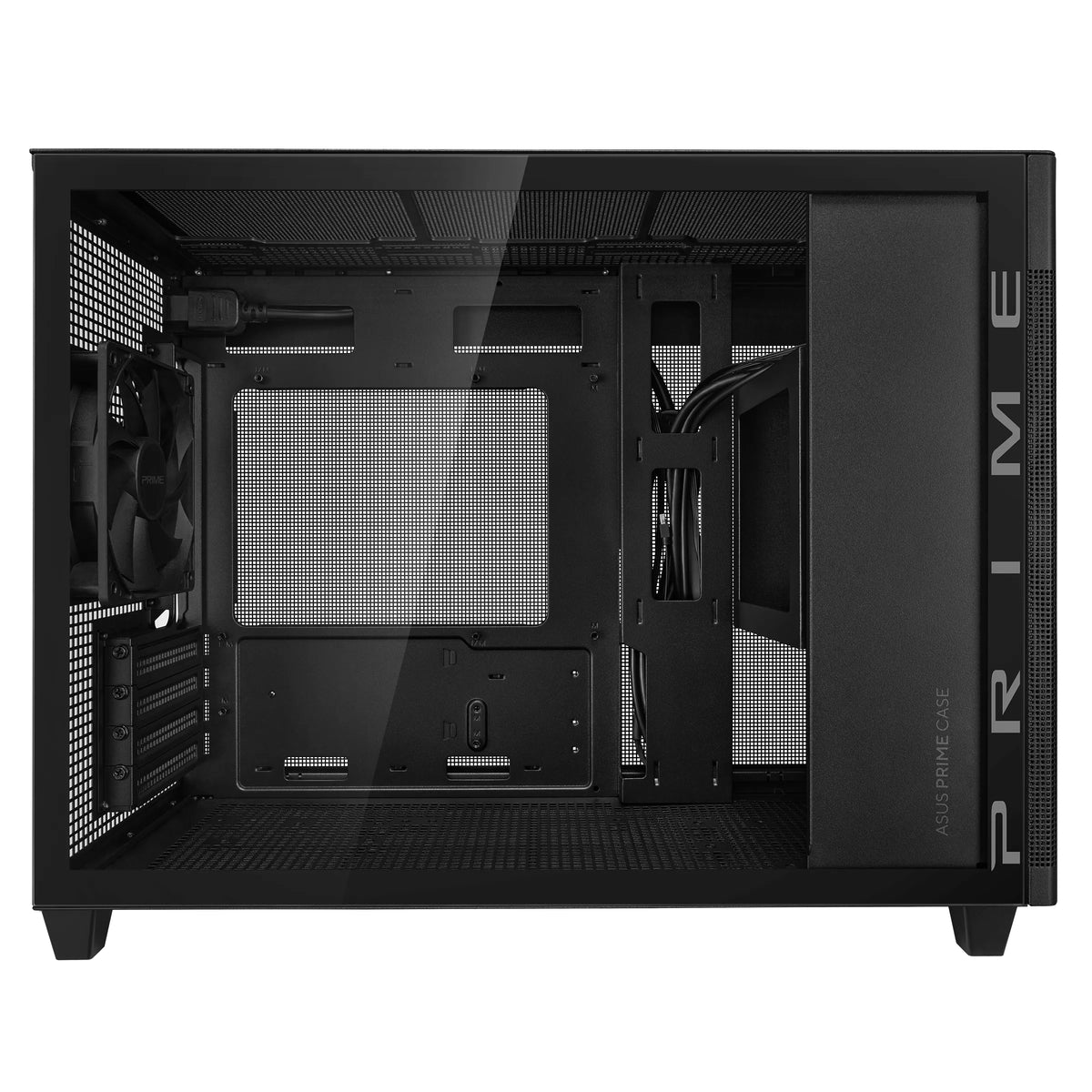 ASUS Prime AP201 TG Black MicroATX Case