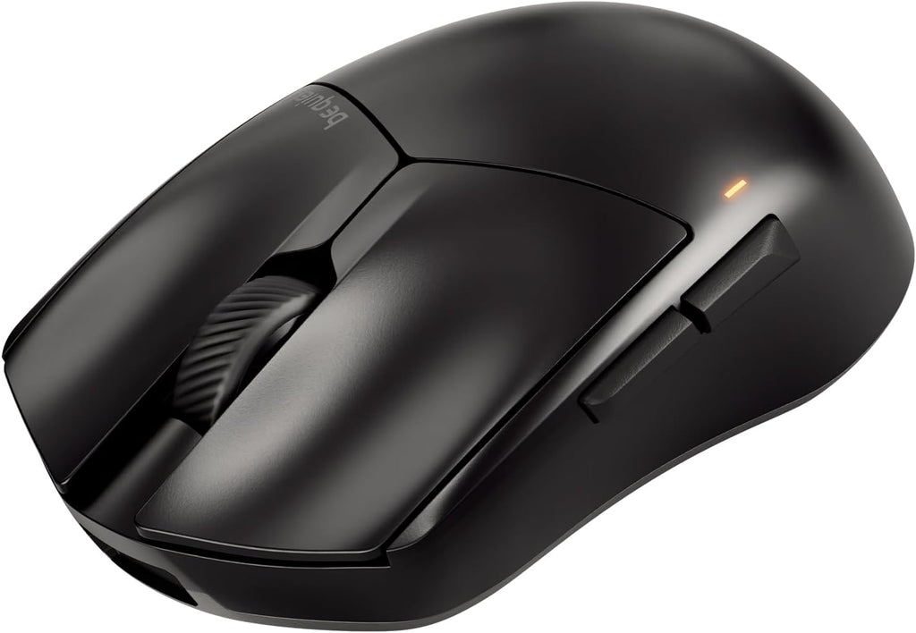 be quiet! Dark Perk Sym PC Gaming Mouse, 55g Lightweight, 32,000 DPI | Ultra-Long Wireless Battery Life, 8,000Hz Polling Rate, PixArt PAW3950 Sensor, Optical 70m switches, 100% PTFE Glide Skates