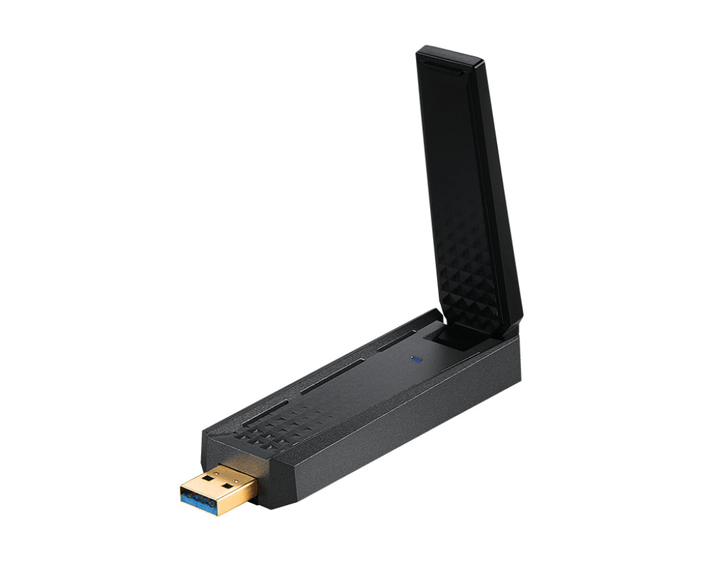 MSI AXE5400 WiFi 6E USB Adapter - Tri-Band, 5400 Mbps
