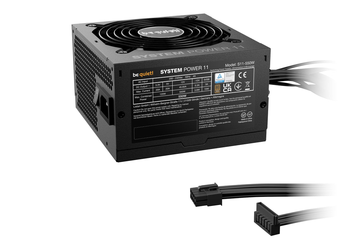 be quiet! System Power 11 550W ATX 3.1 PCIe 5.1 PSU