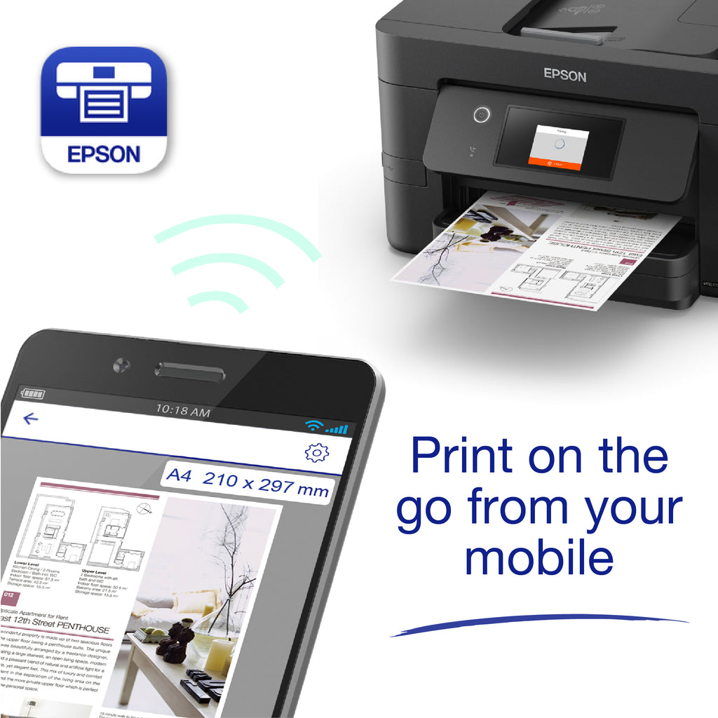 Epson WorkForce Pro WF-3820 Wireless All-in-One Printer