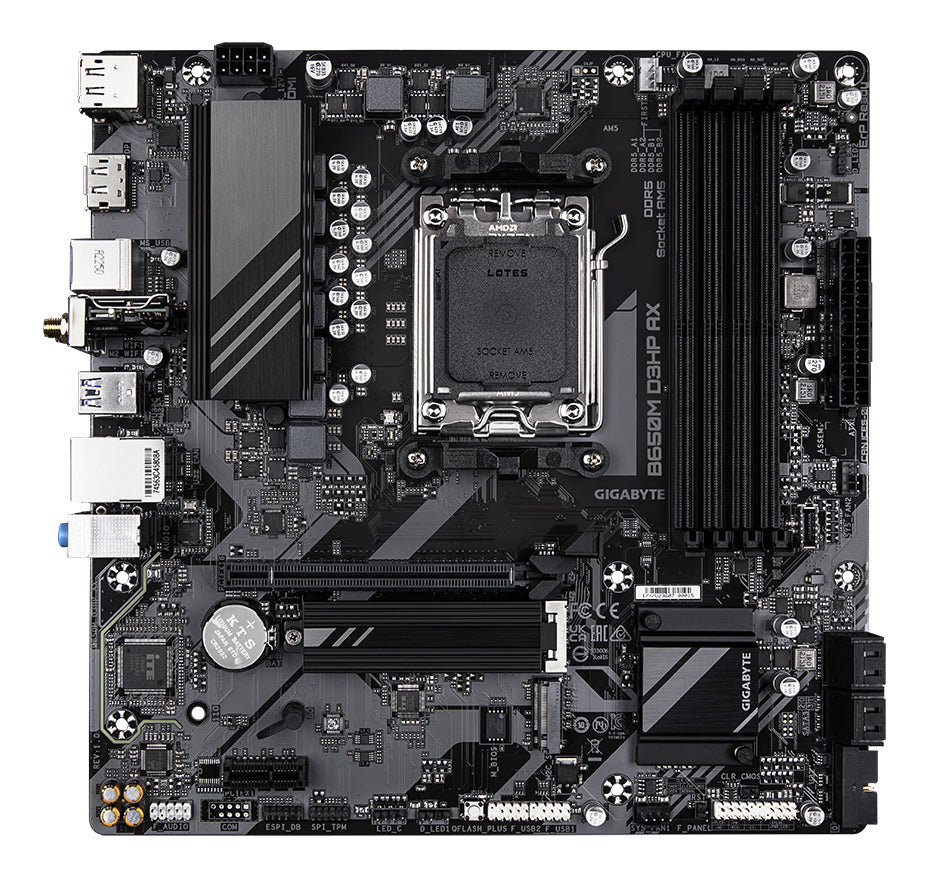 Gigabyte B650M D3HP AX AM5 mATX Motherboard Wi-Fi 6E DDR5