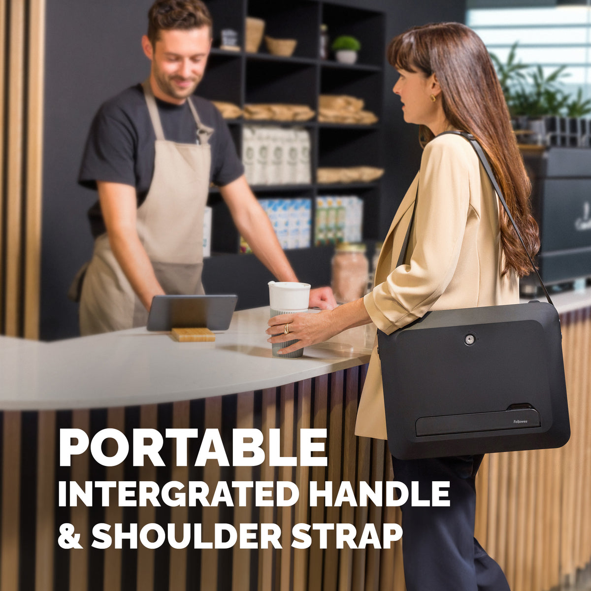 Fellowes Breyta Laptop Stand Carry Case Black - 14" 2-in-1