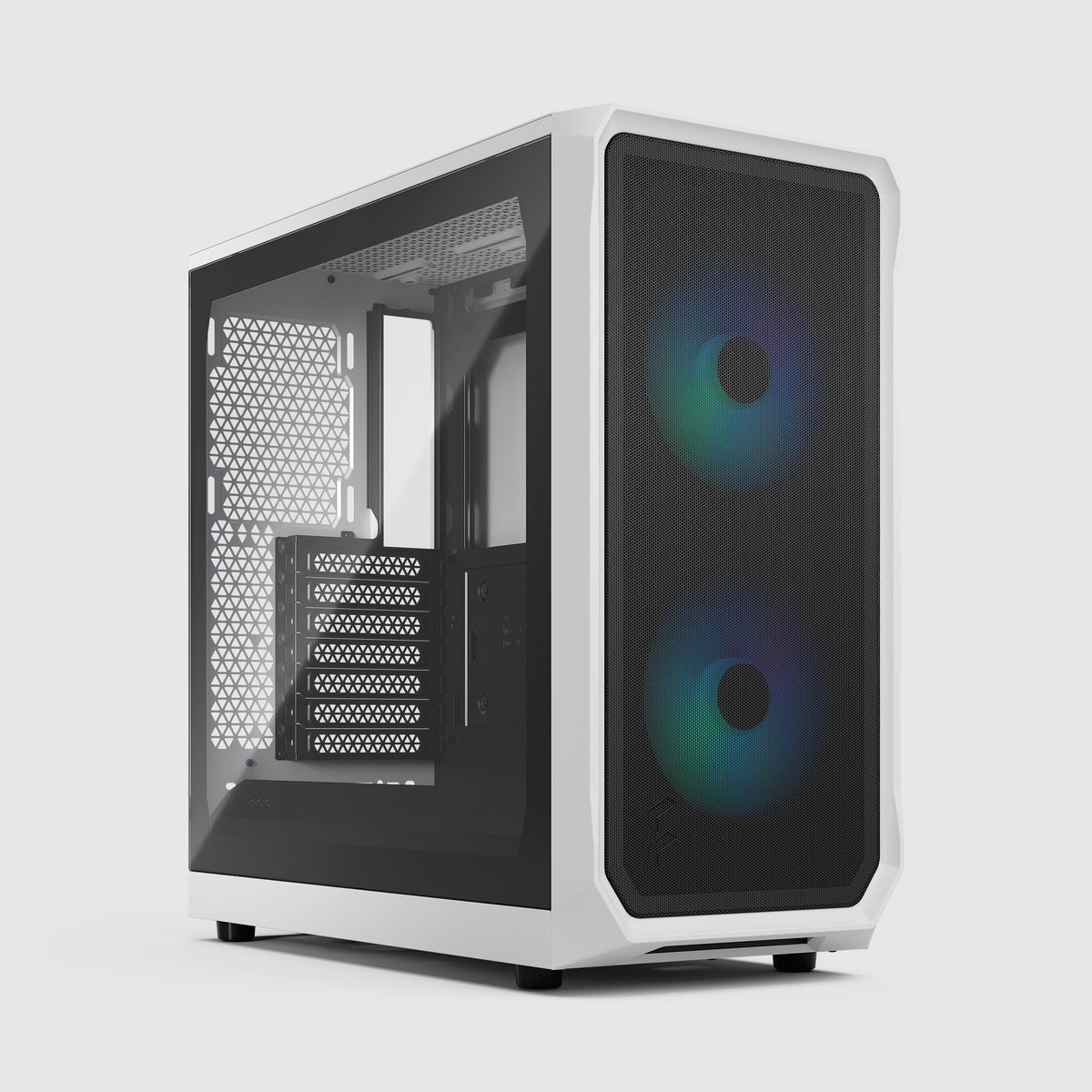 Fractal Design Focus 2 RGB White TG Clear Tint Mid-Tower Case