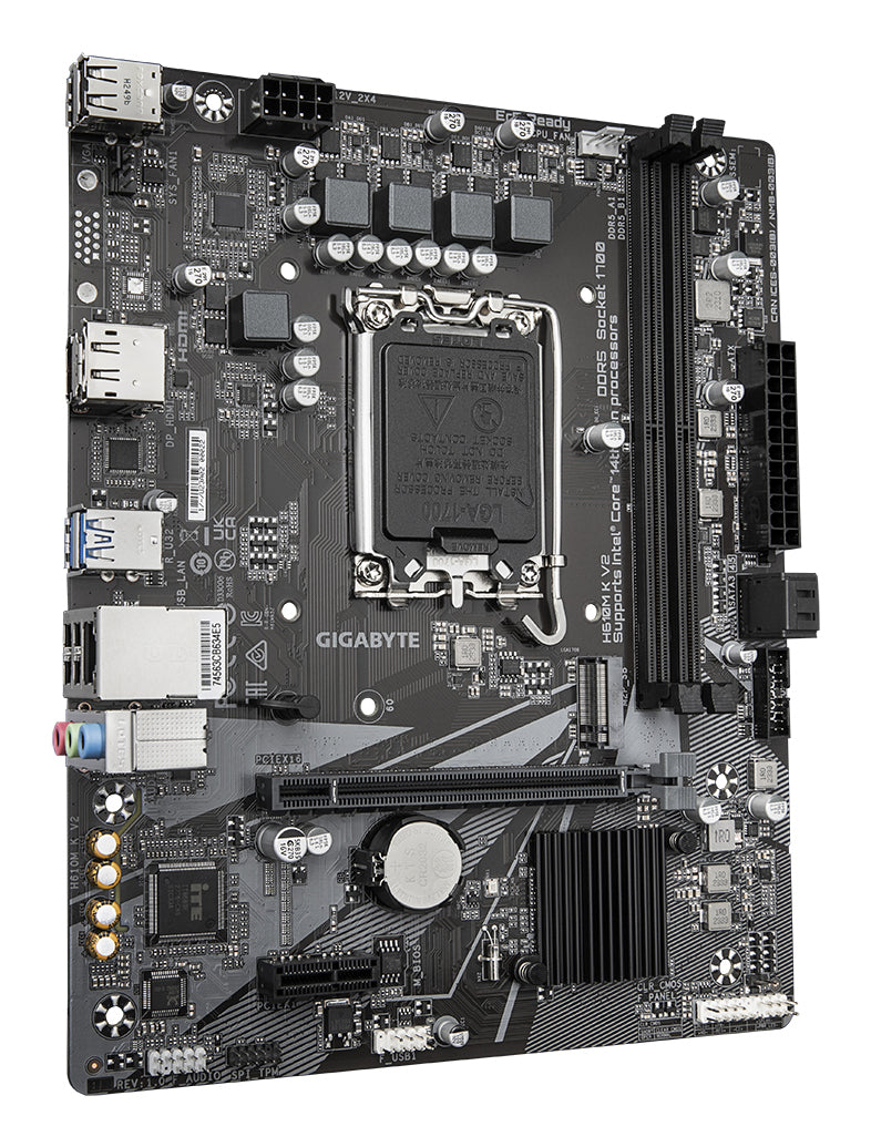 Gigabyte H610M K V2 DDR5 LGA1700 Micro-ATX Motherboard