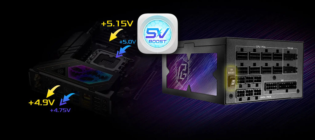 ASRock Phantom Gaming PG-1600G 1600W 80+ Gold PSU