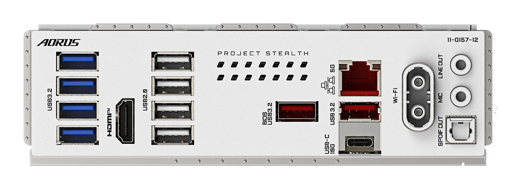 Gigabyte B850 AORUS STEALTH ICE AM5 ATX Motherboard Wi-Fi 7