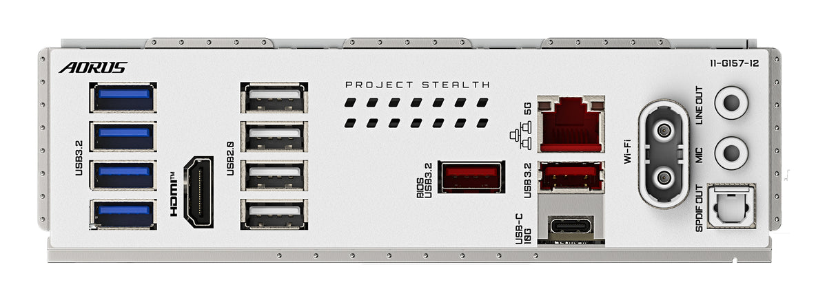 Gigabyte B850 AORUS STEALTH ICE AM5 ATX Motherboard Wi-Fi 7