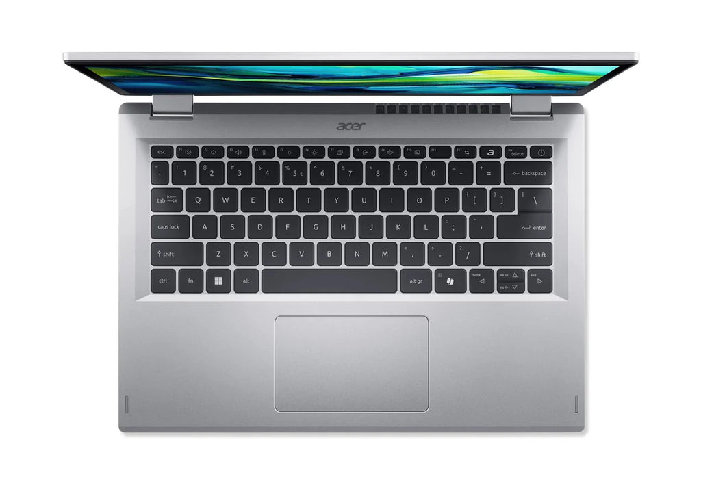 Acer Aspire Go Spin 14 2-in-1 Laptop (NX.JFLEK.001) - Intel N150, 4GB RAM, 128GB UFS, Windows 11 Home S