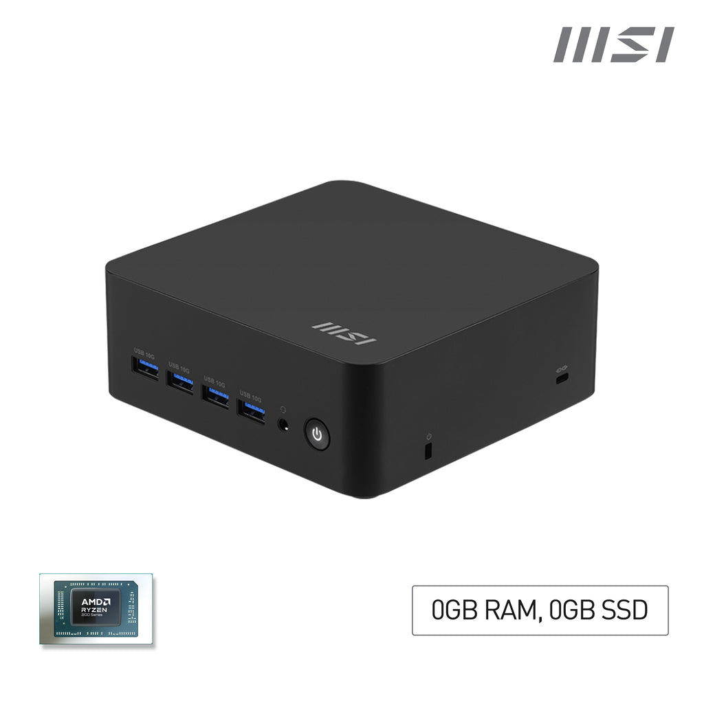 MSI Cubi Z AI 8M R9 8945HS Barebone Mini PC