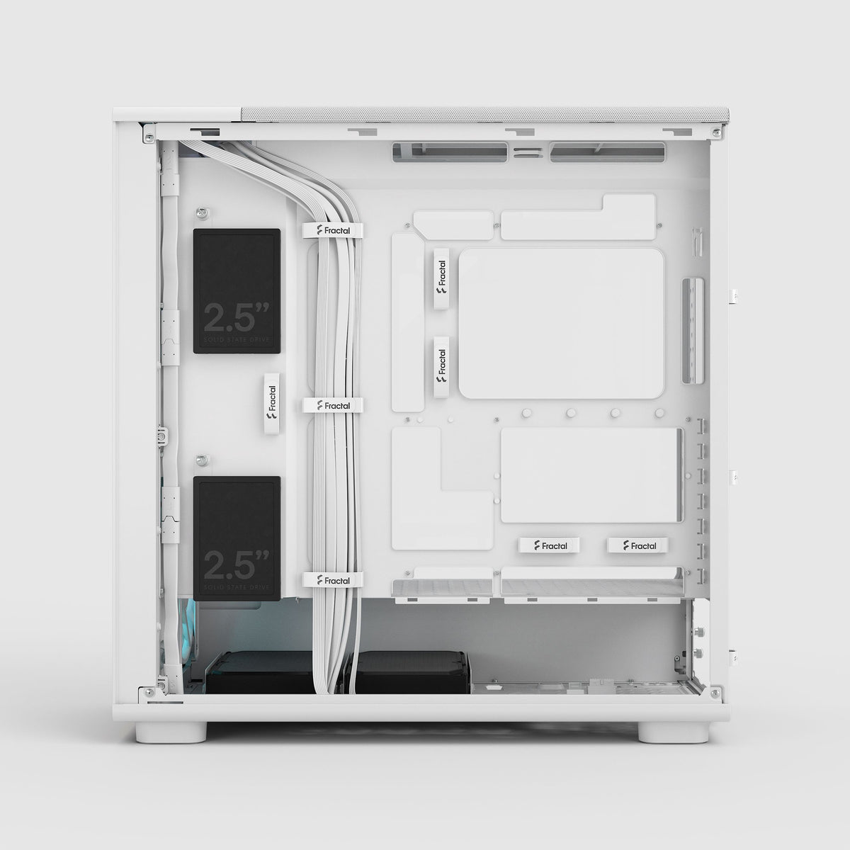 Fractal Design Epoch XL White RGB PC Case - ATX, 3x140mm