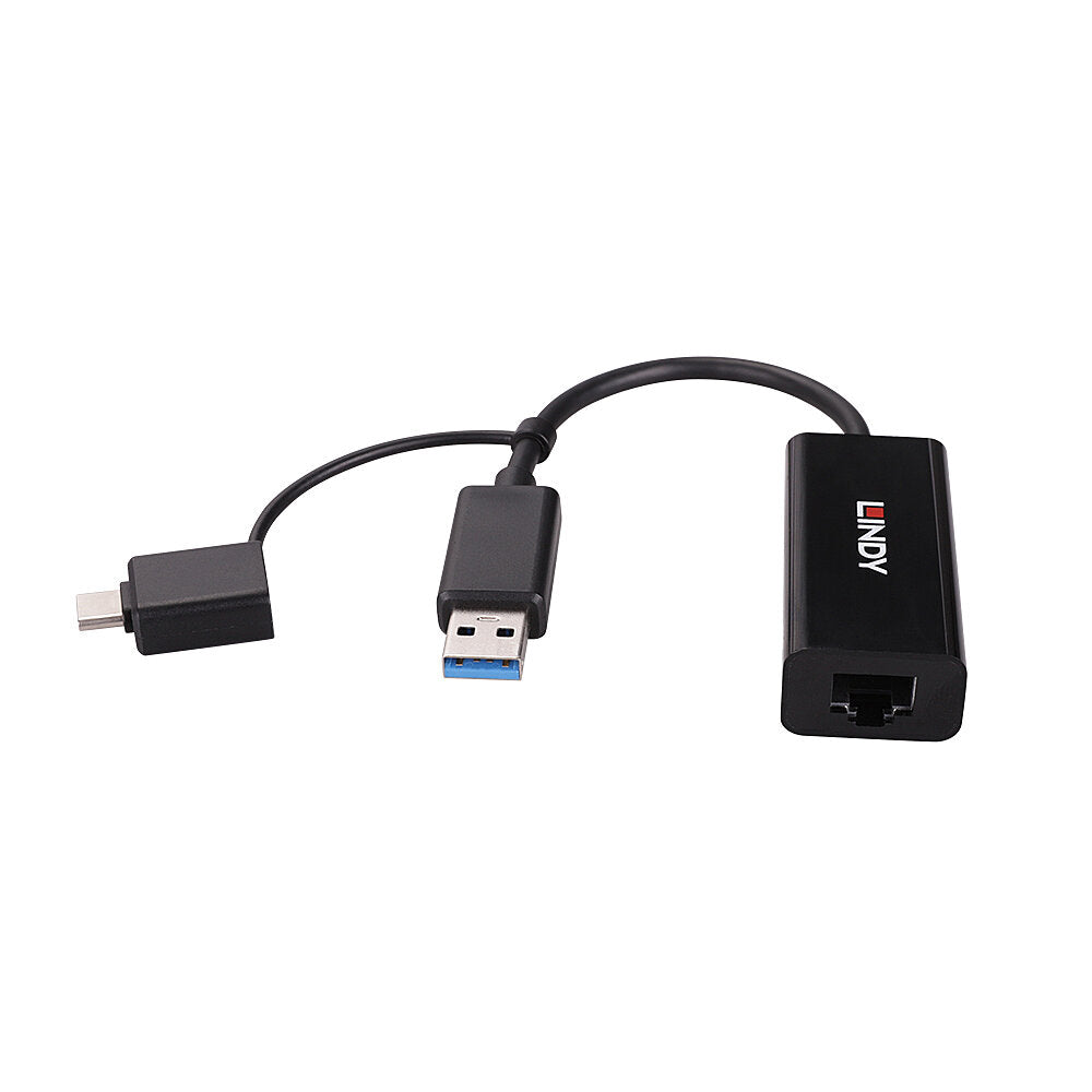 Lindy USB 3.2 Gen 1 Gigabit Ethernet Converter - Part 43412