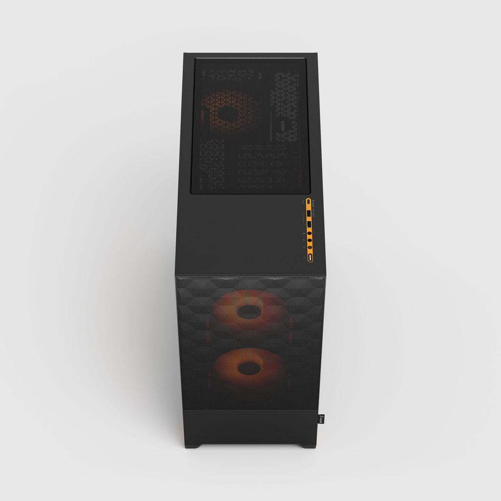 Fractal Design Pop Air RGB Orange Core TG - ATX Mid Tower