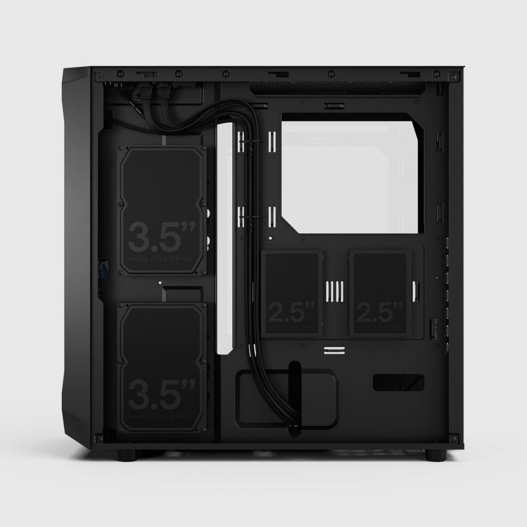 Fractal Design Focus 2 RGB Black ATX Mid Tower Case - TG