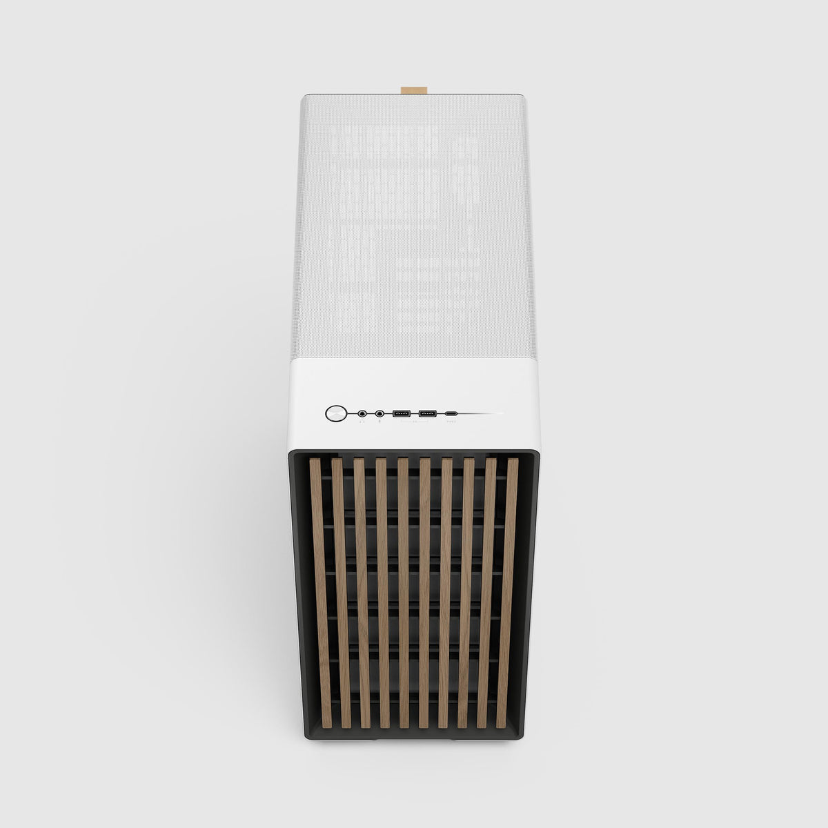 Fractal Design North Chalk White TG Clear ATX Mid Tower Case