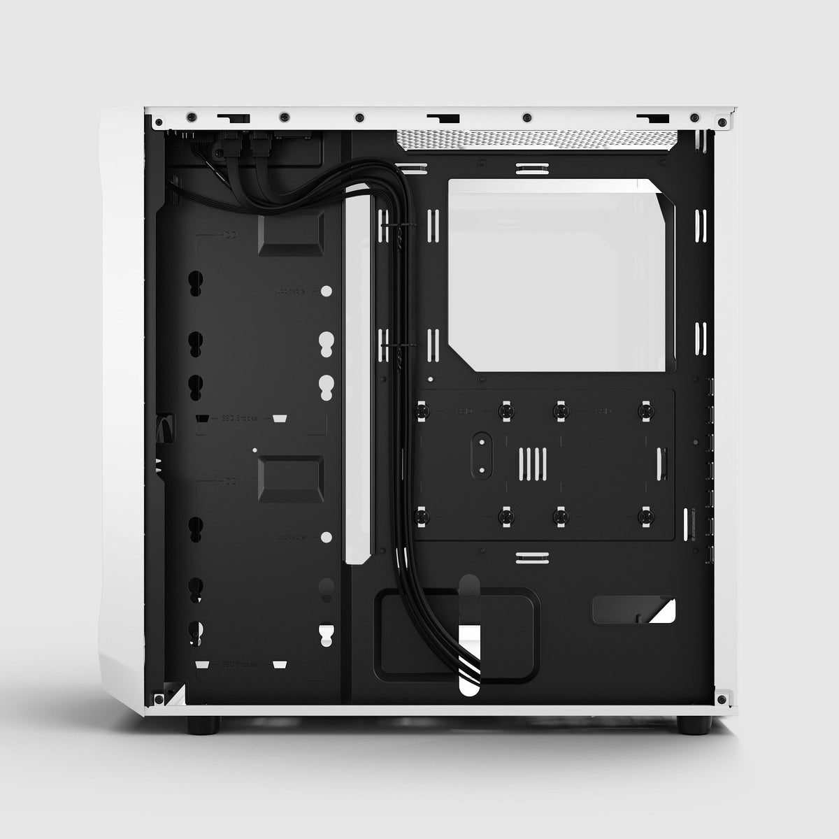 Fractal Design Focus 2 RGB White TG Clear Tint Mid-Tower Case