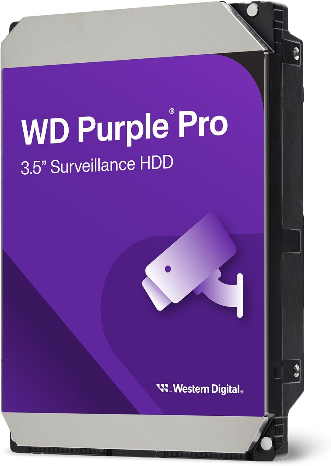Western Digital 10TB WD Purple Pro Surveillance Internal Hard Drive HDD - SATA 6 Gb/s, 512 MB Cache, 3.5&amp;#34; - WD102PURP