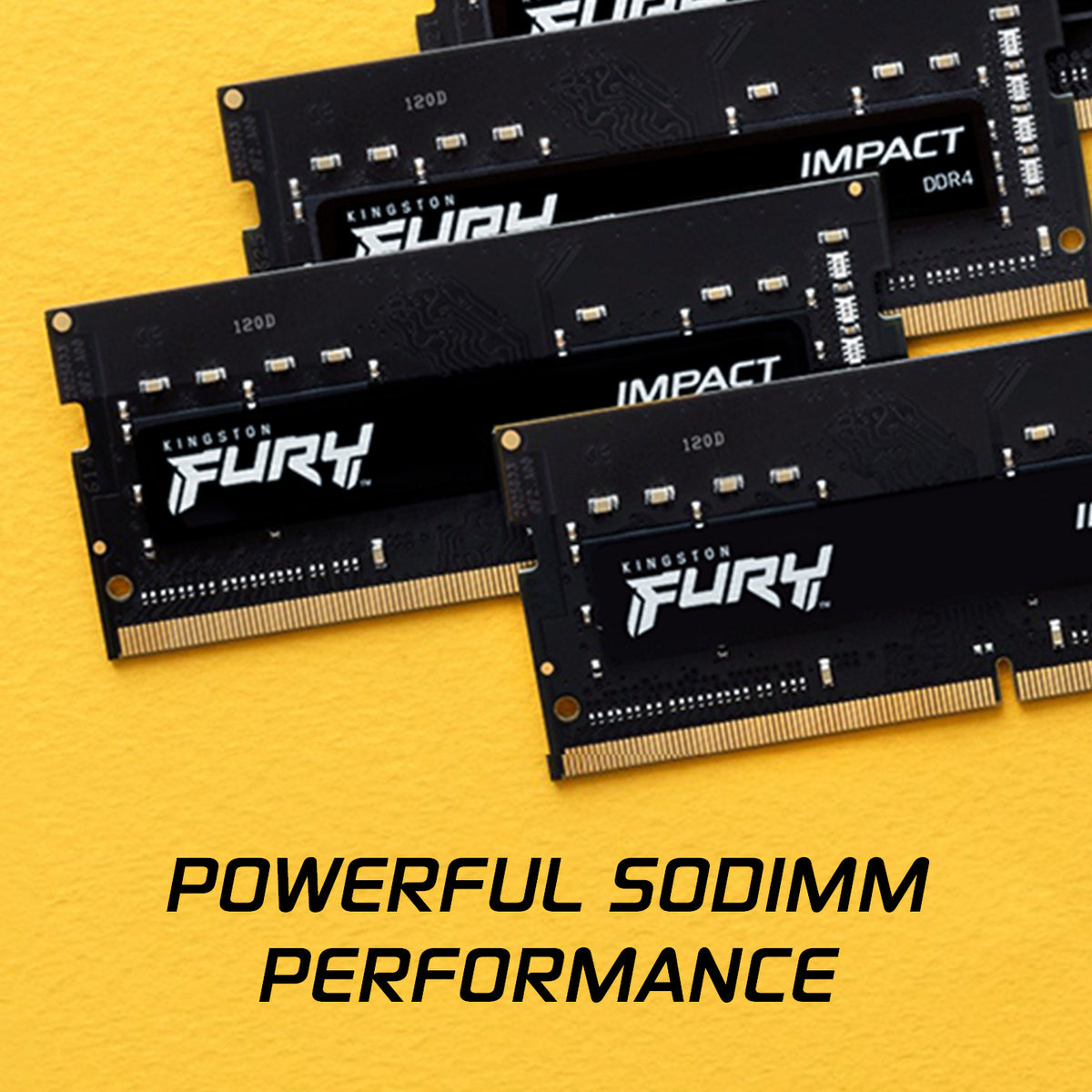 Kingston FURY Impact 32GB 2x16GB DDR4 3200MHz CL20 SODIMM