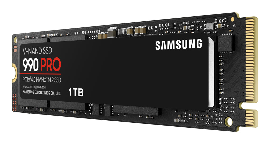 Samsung 990 PRO NVMe SSD PCIe Gen4 M.2 – 1TB, 2TB, 4TB